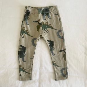 Zara dinosaur leggings 3/4T